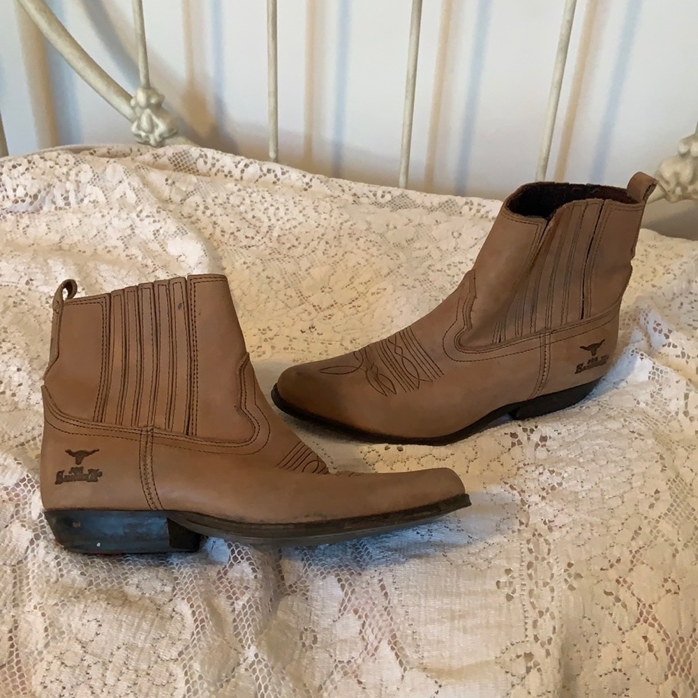 Brown Ankle Boots by Joe Sanchez